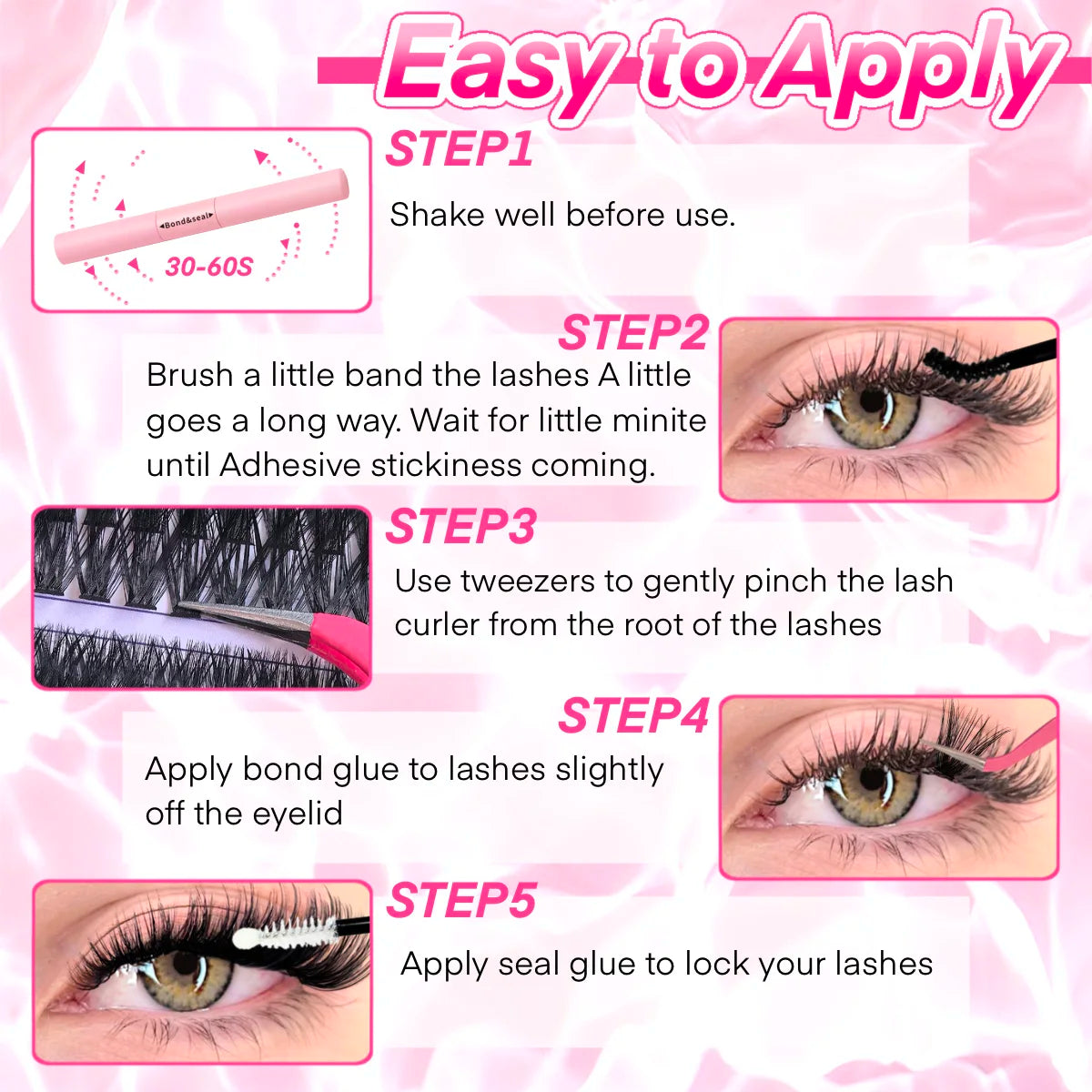 False Lash Extension Kit Natural Wispy