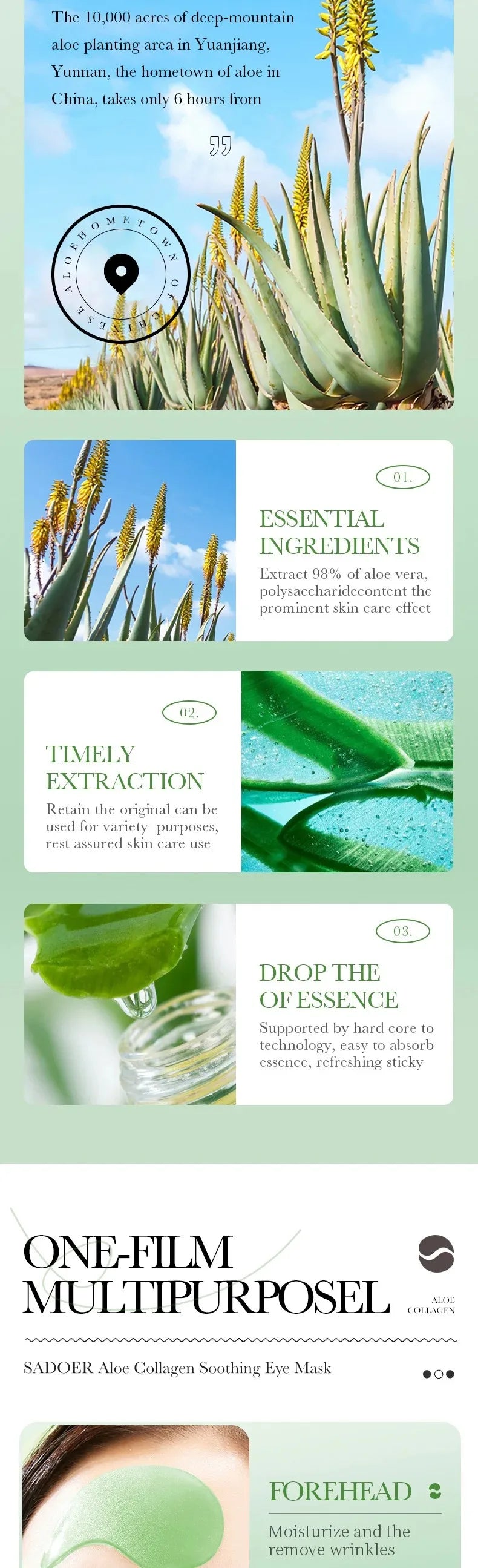 Collagen Eye Patches Depuff Dark Circles