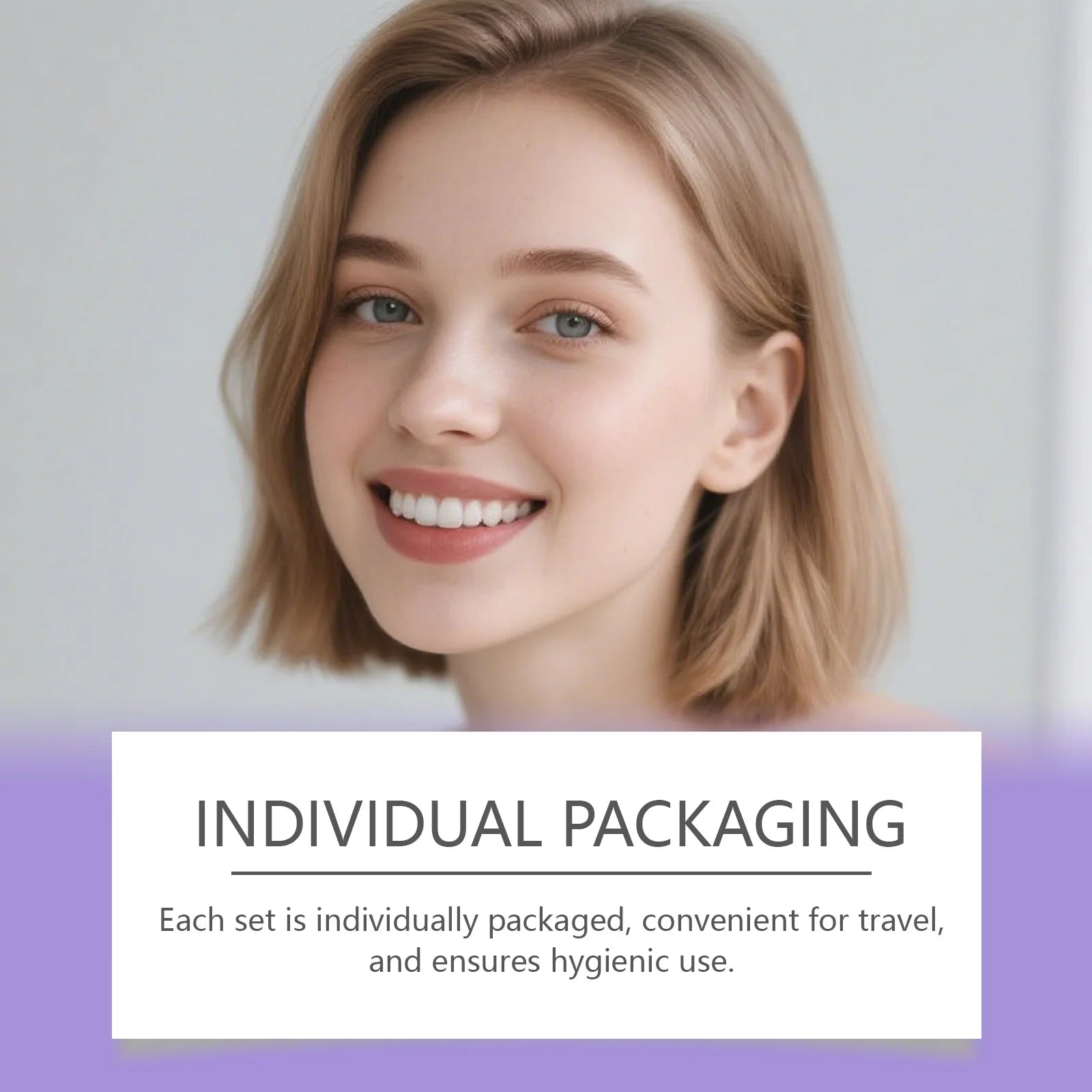 Teeth Whitening Purple Smile Strips